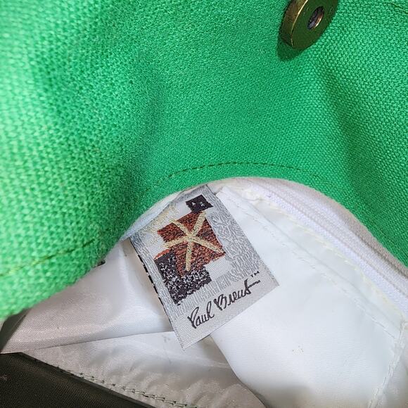 PAUL BRENT Sunset Palm Tree Sun n Sand and Beach Canvas Purse Shoulder Hand Bag - Picture 7 of 7